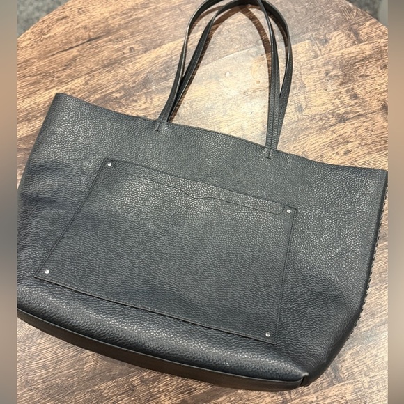Rebecca Minkoff Black Structured Tote Bag - Picture 4 of 6